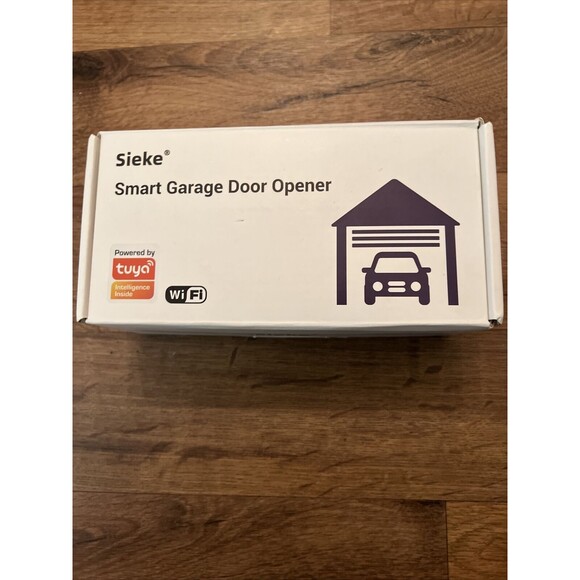 Sieke Smart Garage Door Opener - 2.4G WiFi - White - Picture 2 of 16